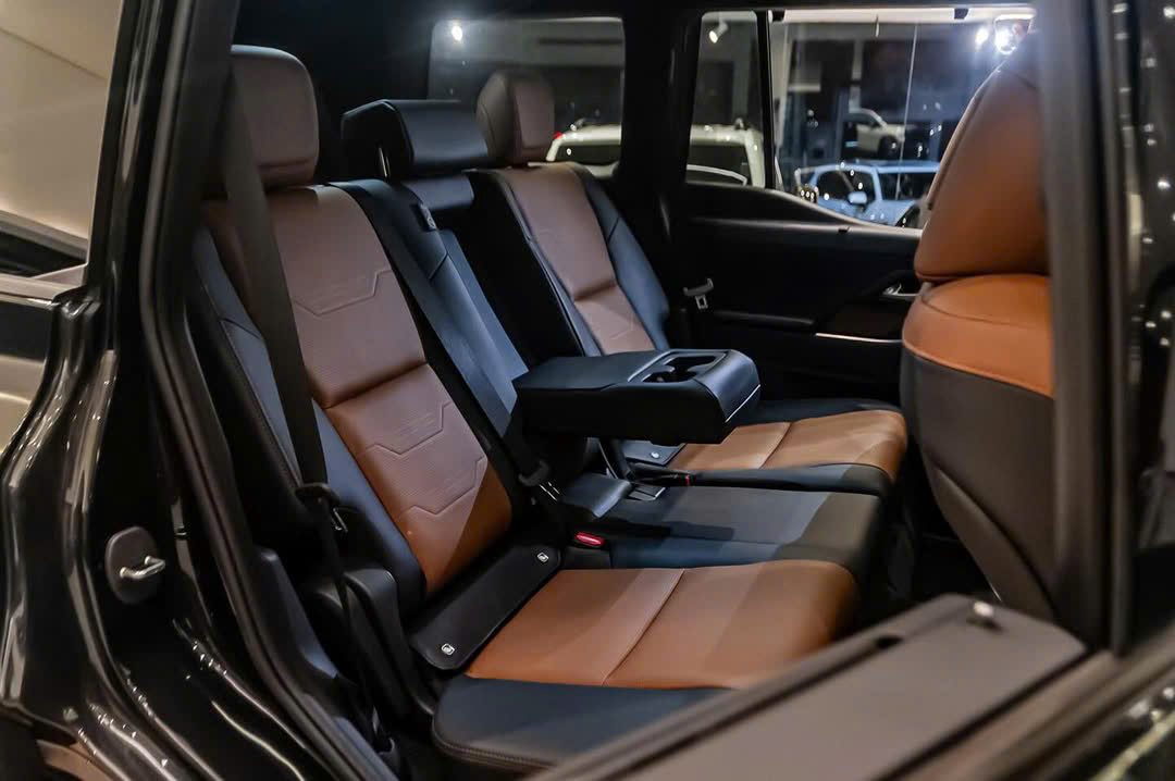 Hàng ghế Lexus GX 550 2026 cho hành trình dài