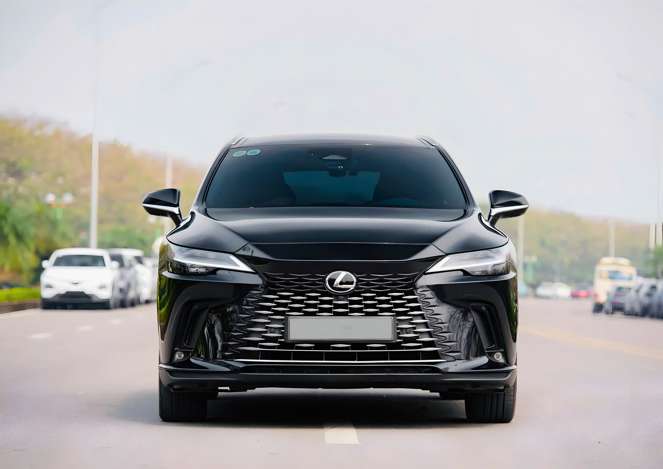 Lexus RX 350h 2026 có bền không - ảnh xe màu đen thực tế