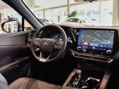 Nội thất Lexus RX 350h Premium 2026 khoang lái thực tế